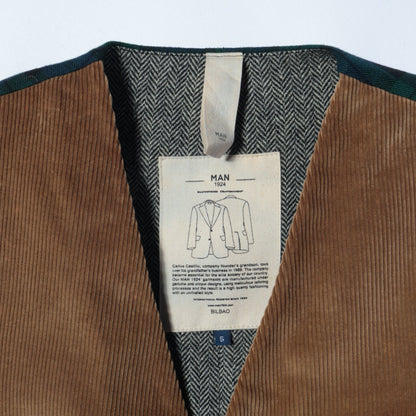 MAN1924:VEST CORDUROY