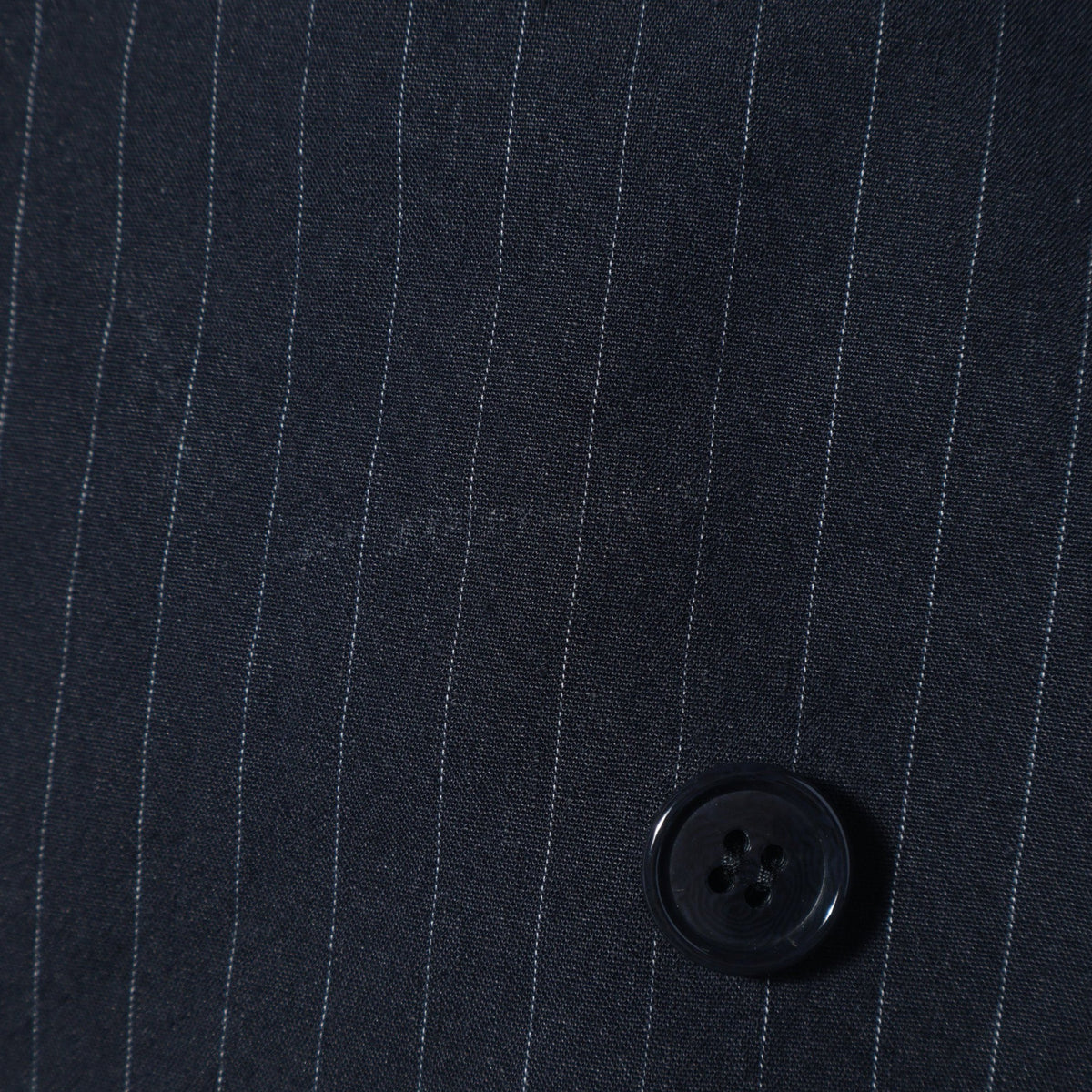 SHIPS Primary Navy Label:麻混 ストライプ ストレッチ ダブル ジャケット
