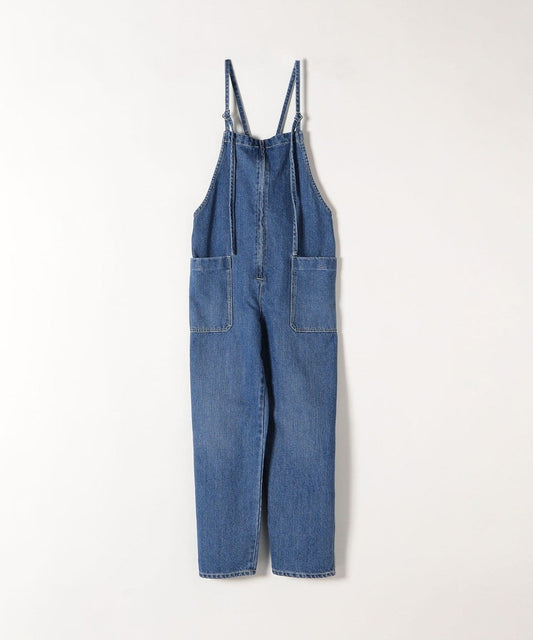 SHIPS any:〈ウォッシャブル〉デニムサロペット［SHIPS any DENIM］