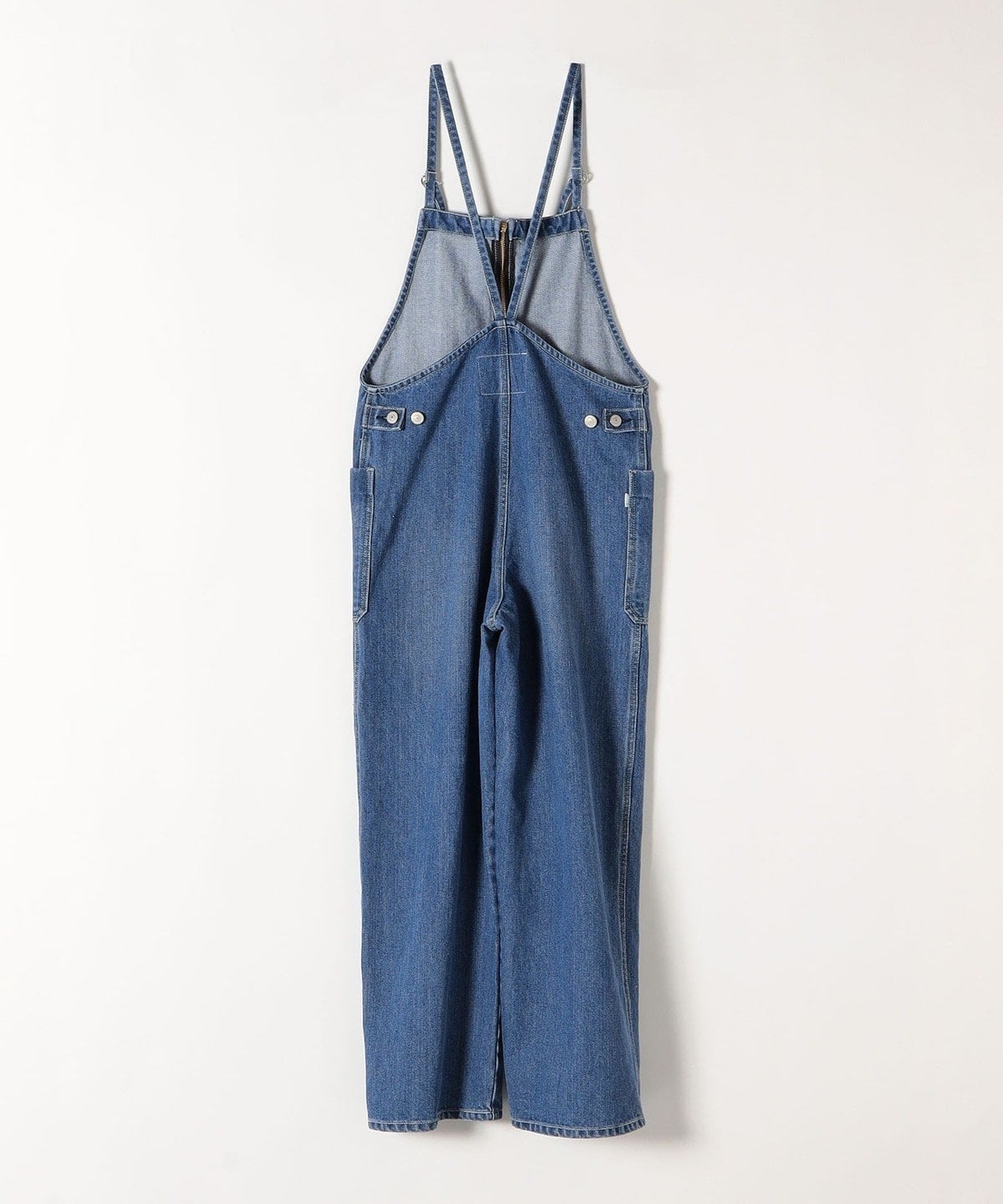 SHIPS any:〈ウォッシャブル〉デニムサロペット［SHIPS any DENIM］