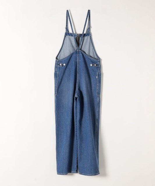 SHIPS any:〈ウォッシャブル〉デニムサロペット［SHIPS any DENIM］