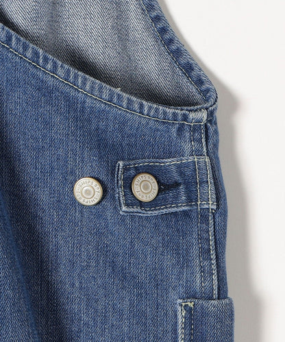 SHIPS any:〈ウォッシャブル〉デニムサロペット［SHIPS any DENIM］