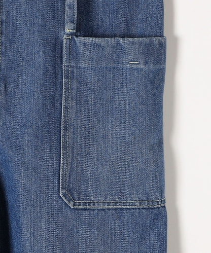SHIPS any:〈ウォッシャブル〉デニムサロペット［SHIPS any DENIM］