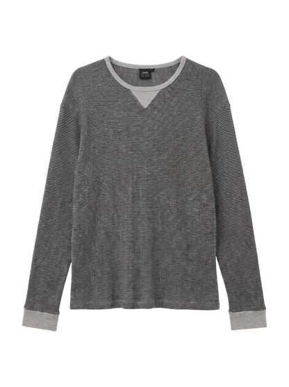 SA:USA THERMAL PIN STRIPE L/S