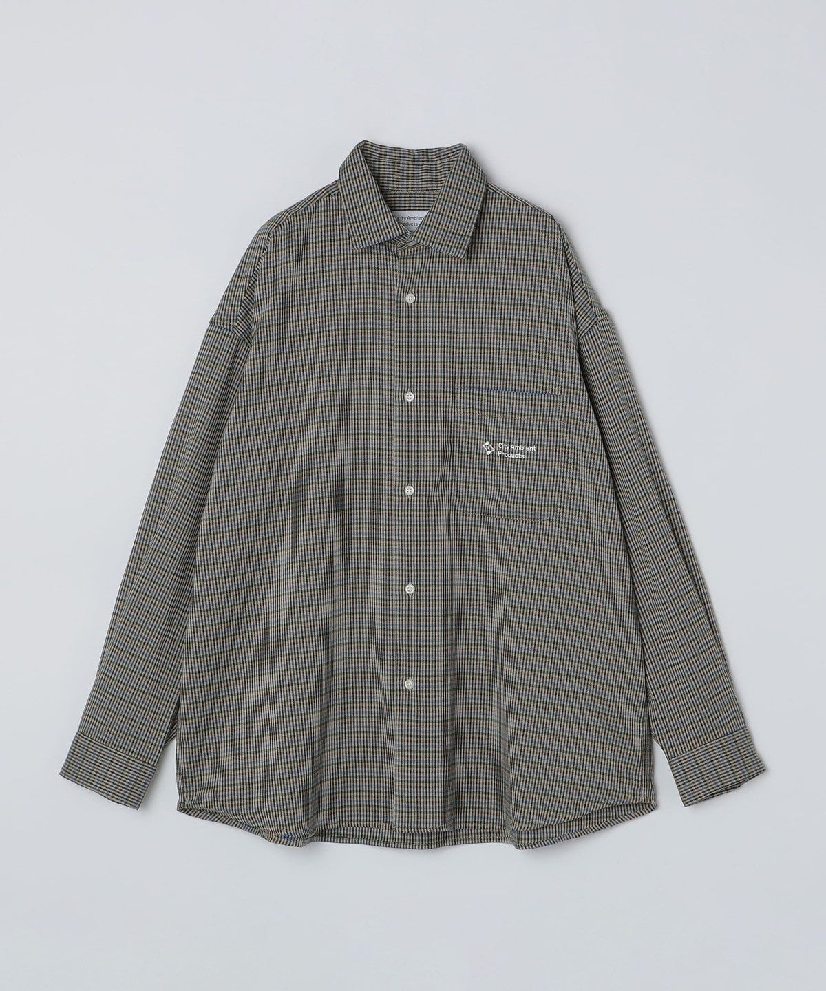 City Ambient Products: レギュラーカラー ロングスリーブ オーバー シャツ