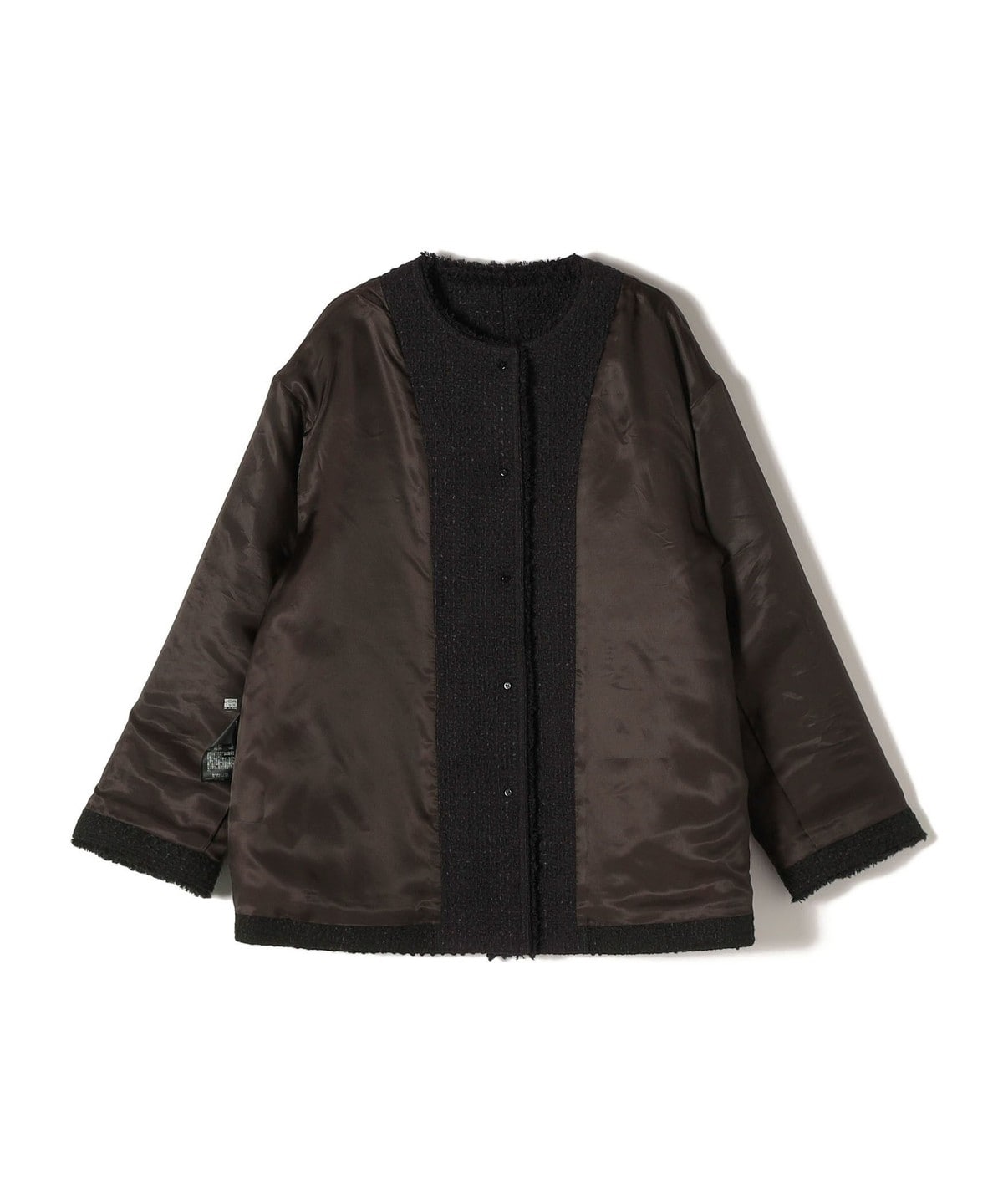 GIOLICA ツイードジャケット / 36 / ブラック | SHIPS CYCLE MARKET