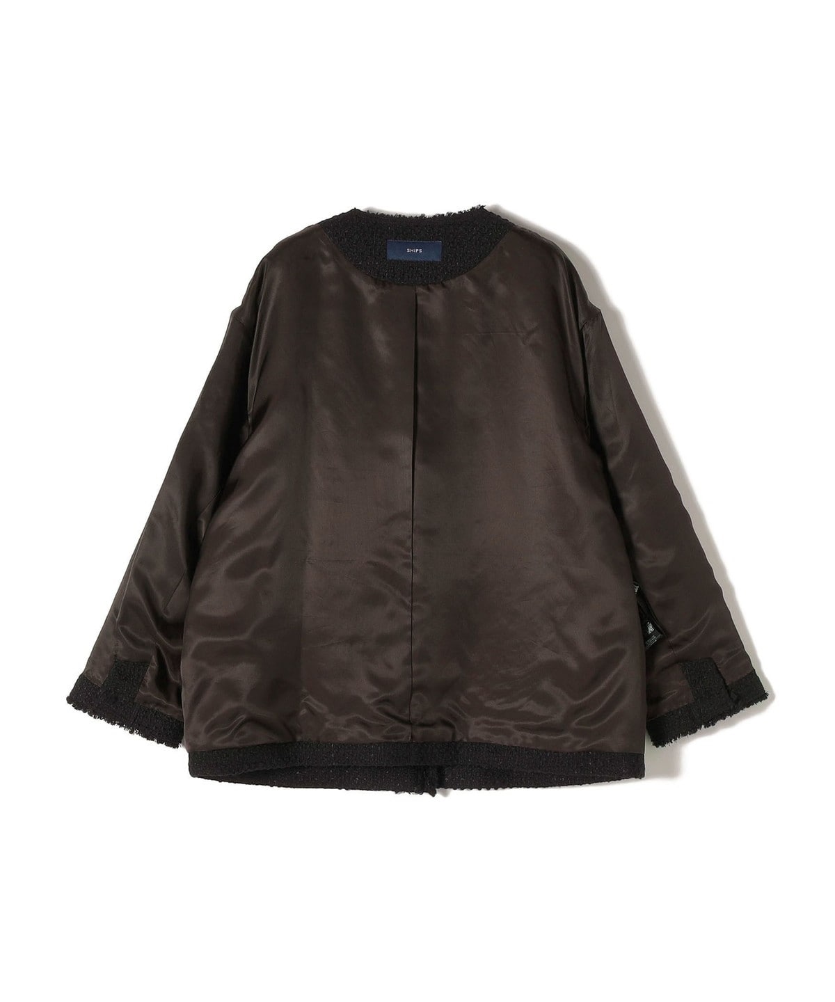 GIOLICA ツイードジャケット / 36 / ブラック | SHIPS CYCLE MARKET