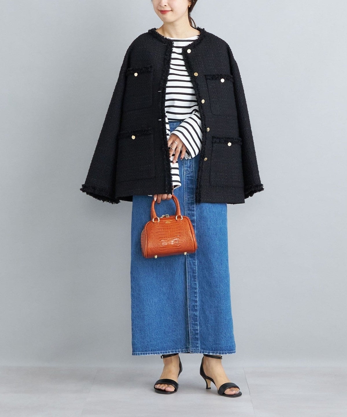 SHIPS 40,290円22S/S GIOLICA ツイードジャケット SHIPS（シップス）の「GIOLICA ツイード ジャケット ◇（ノーカラー