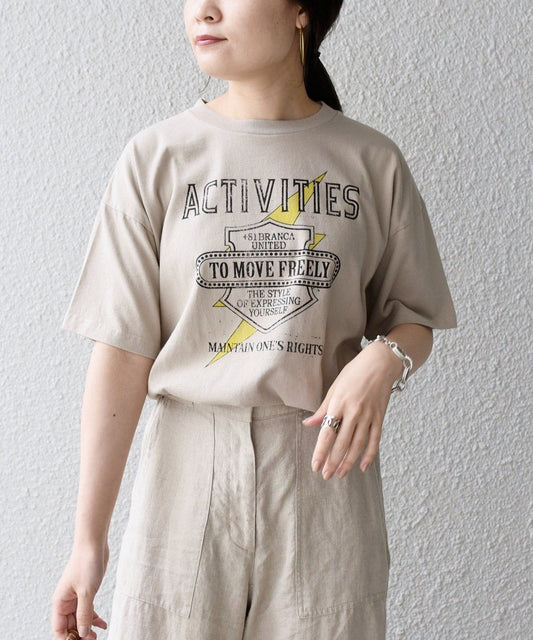 81BRANCA:ロックTEE