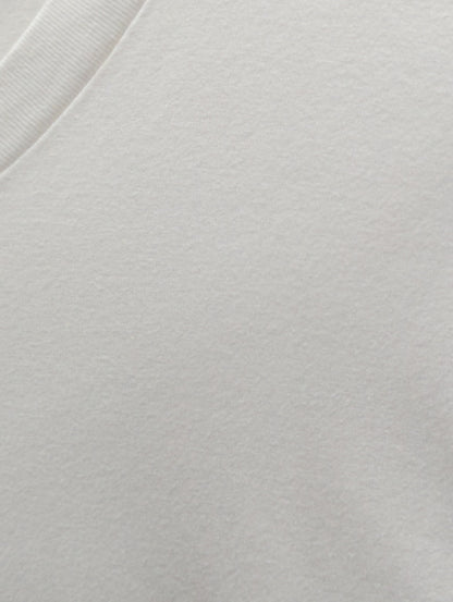SHIPS: 抗菌・防臭 NANO-FINE（R） コットン Vネック Tシャツ