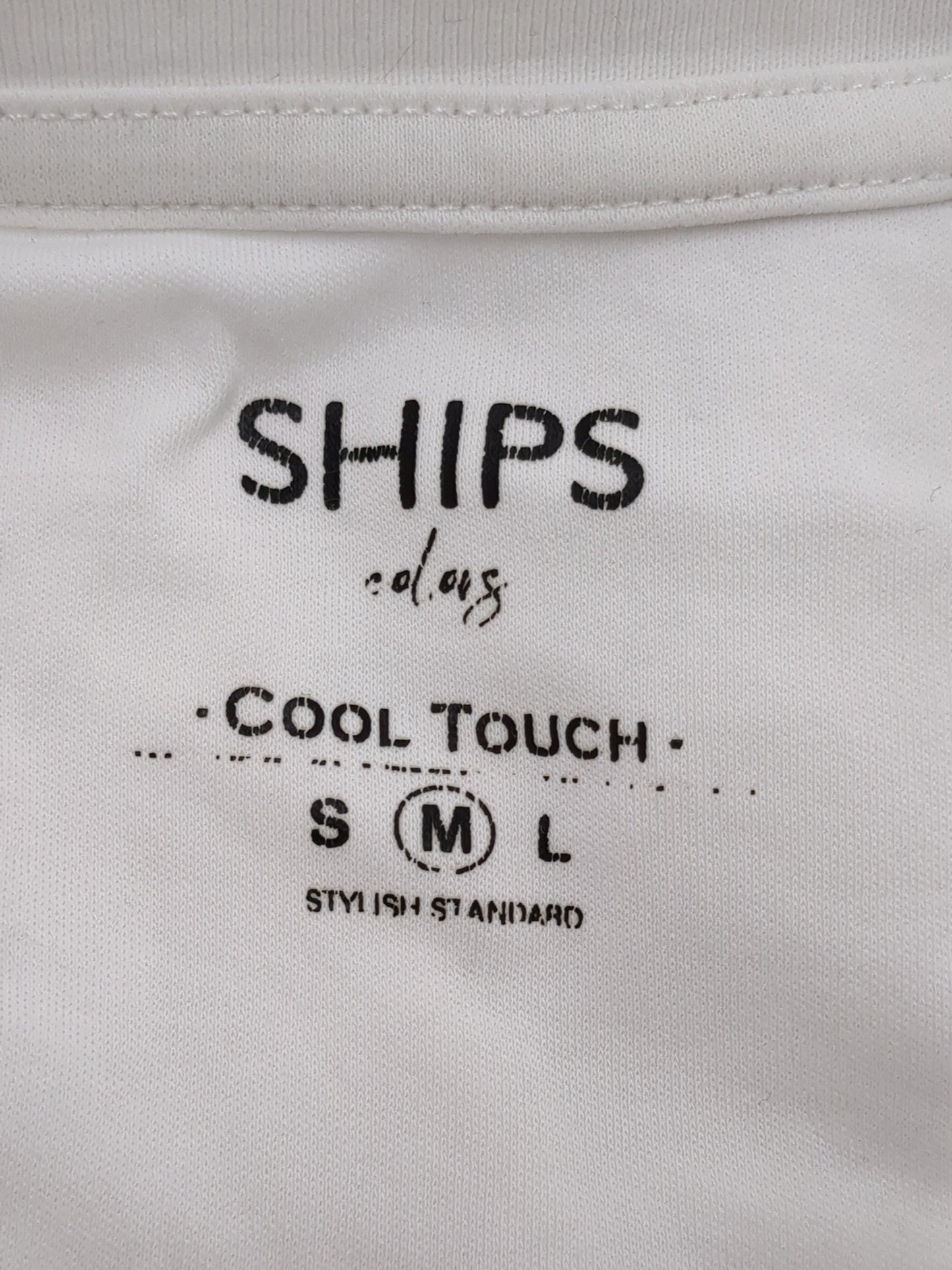 SHIPS Colors:〈接触冷感〉 シルケット コットン Vネック ポケット Tシャツ