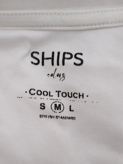SHIPS Colors:〈接触冷感〉 シルケット コットン Vネック ポケット Tシャツ
