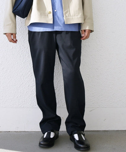SHIPS any: 〈洗濯機可能・ストレッチ・撥水〉SOLOTEX(R) 2タック ウーリック セミワイド イージーパンツ （セットアップ対応）