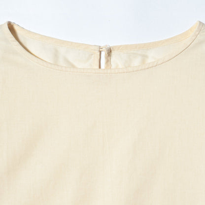 COTTON RAMIE PLEATS BL