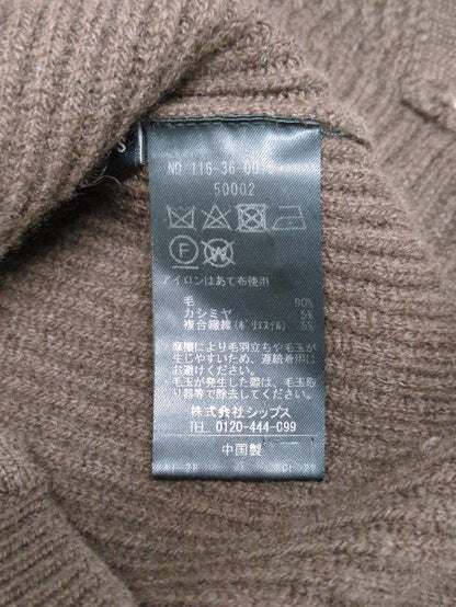 SHIPS: SOLOTEX(R) カシミヤブレンド タートルネック ニット