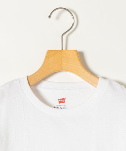 SHIPS any×Hanes: 別注 ユーティリティー ベーシック 半袖Tシャツ＜KIDS＞