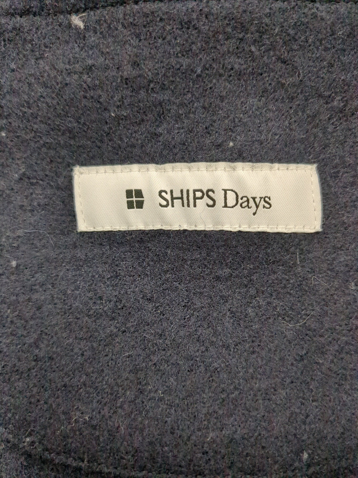 SHIPS Days: メルトン ノーカラー ジャケット