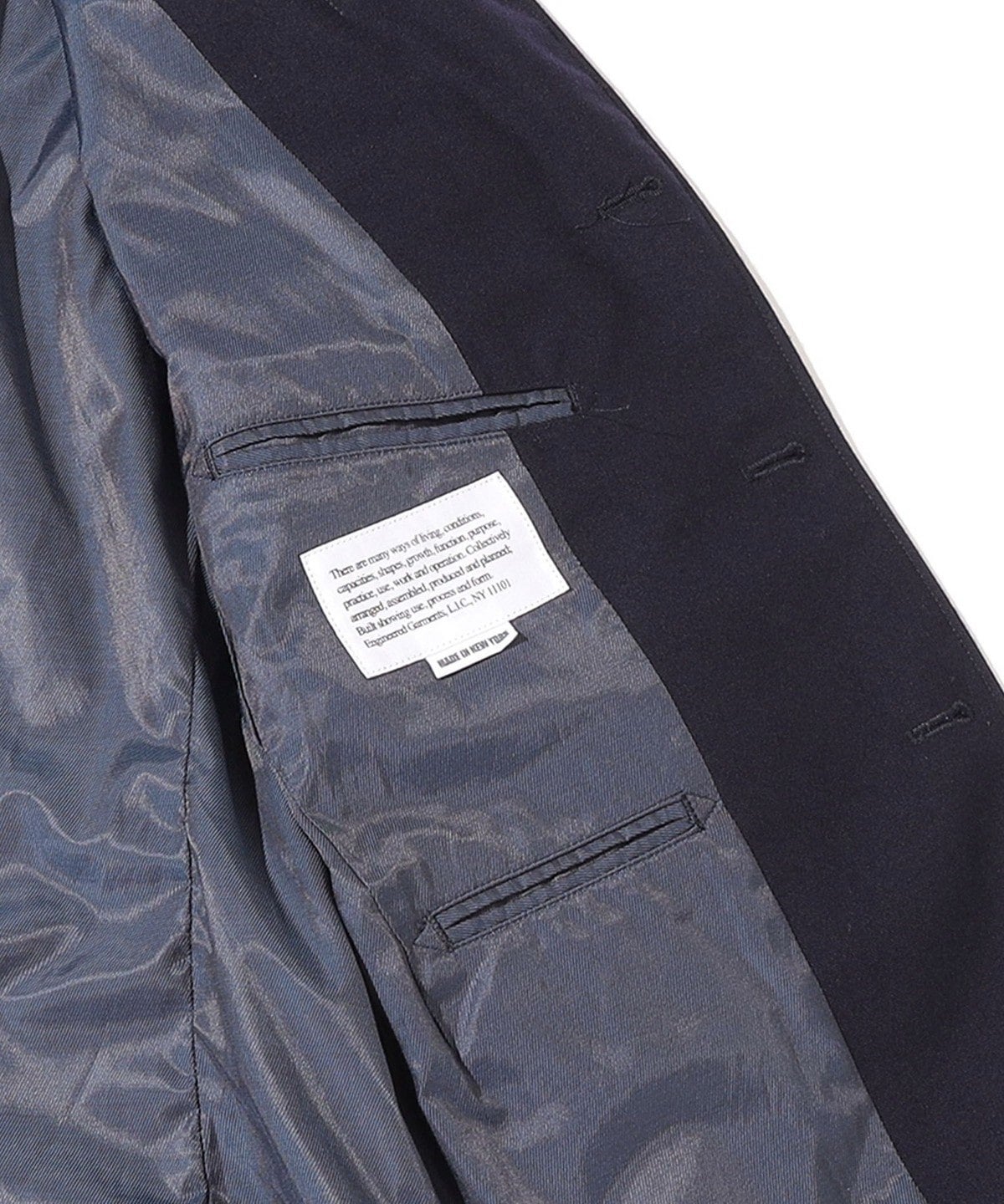 【Southwick別注】Engineered Garments: Wool Serge Navy Blazer Jacket