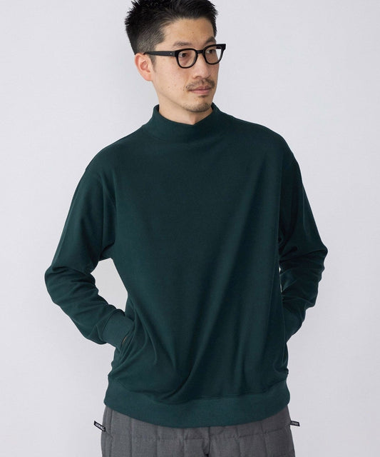 SHIPS: モイスチャー ハイネック プルオーバー 22FW