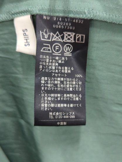 〈手洗い可能〉アセテート ギャザー ボリューム ワンピース