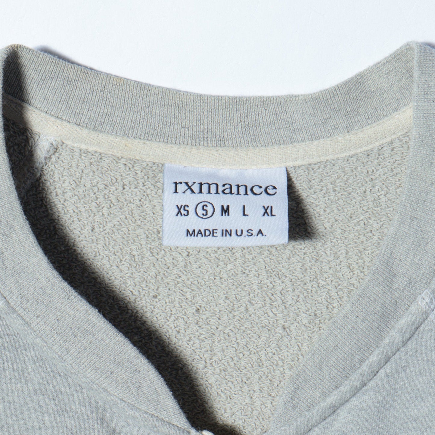 RXMANCE:C/N ZIP SWEAT BLOSON