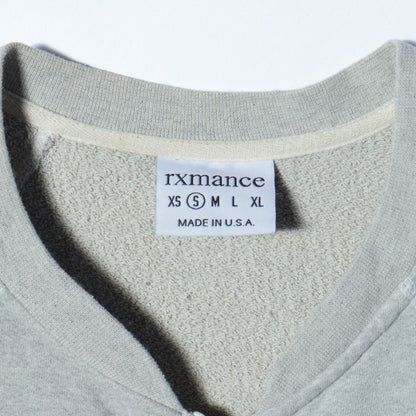 RXMANCE:C/N ZIP SWEAT BLOSON