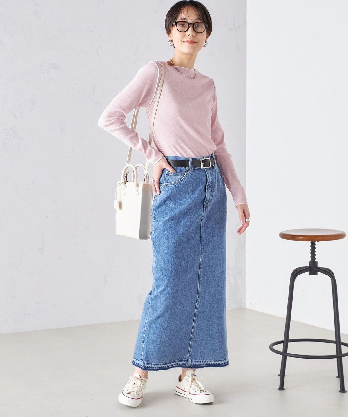 〈手洗い可能〉ドライタッチ テレコ ボートネック プルオーバー