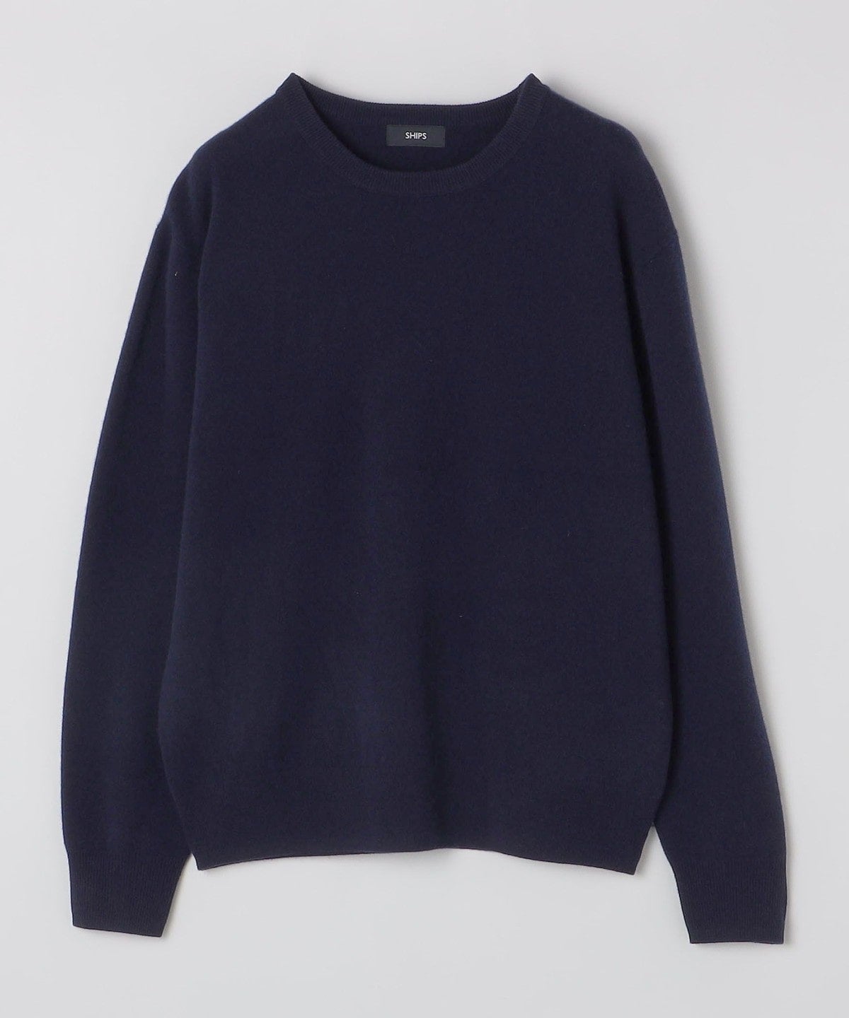 SHIPS: スーパー180'S ラム ウール クルーネック ニット