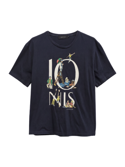 SHIPS JET BLUE:EARTH TEE NOWARTT