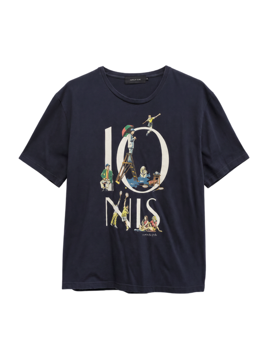 SHIPS JET BLUE:EARTH TEE NOWARTT