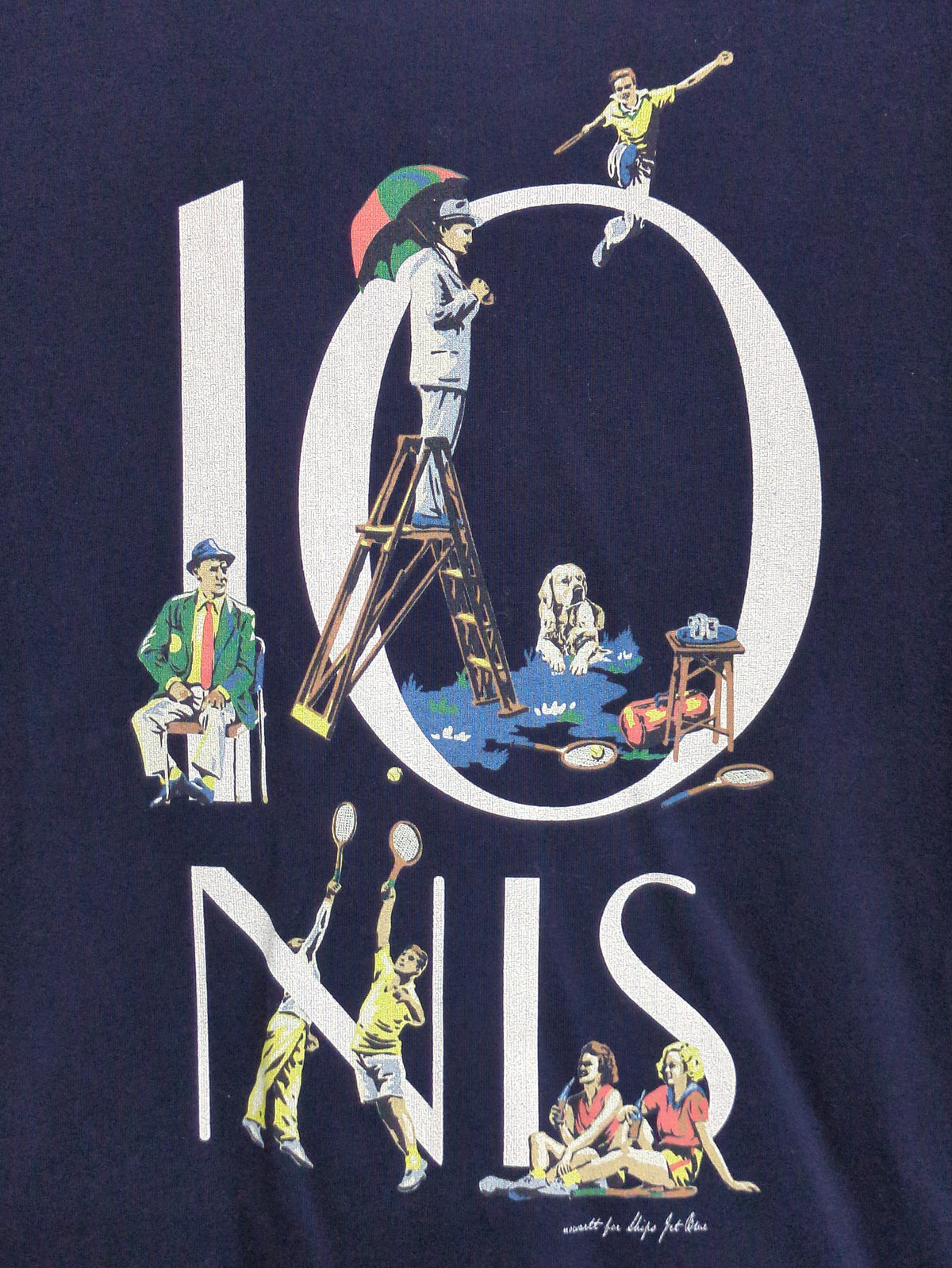 SHIPS JET BLUE:EARTH TEE NOWARTT