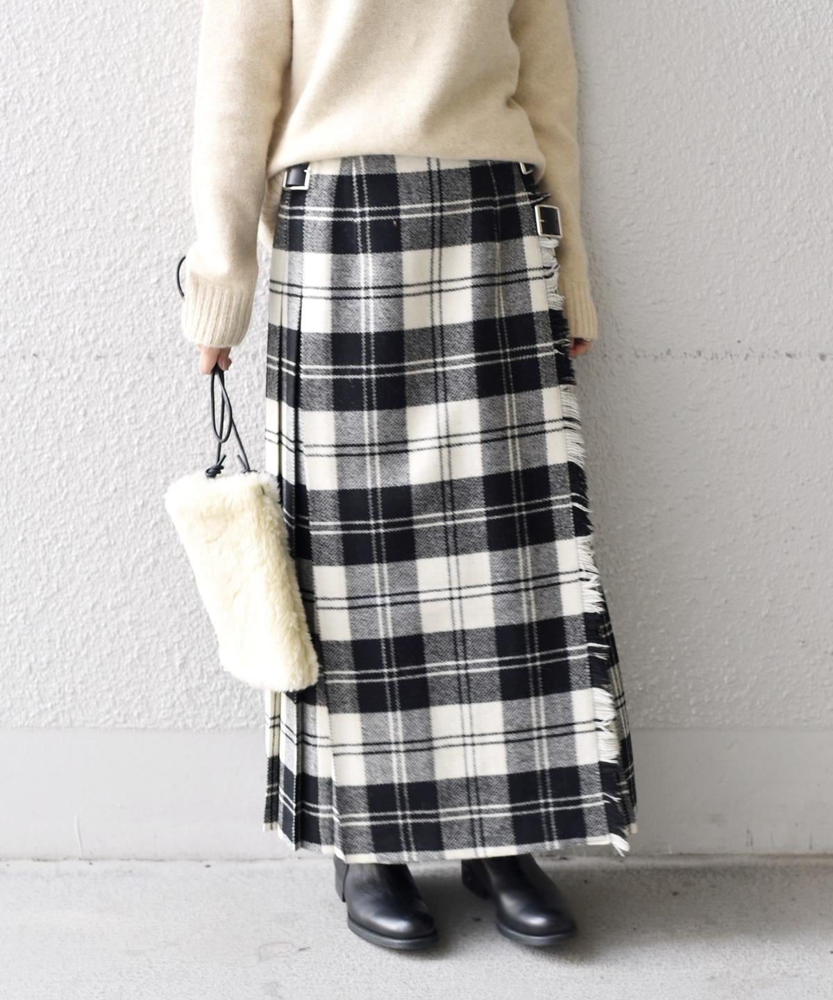 O'NEIL of DUBLIN:ヘビーツイードキルトスカート83