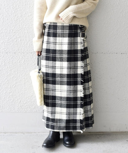 O'NEIL of DUBLIN:ヘビーツイードキルトスカート83