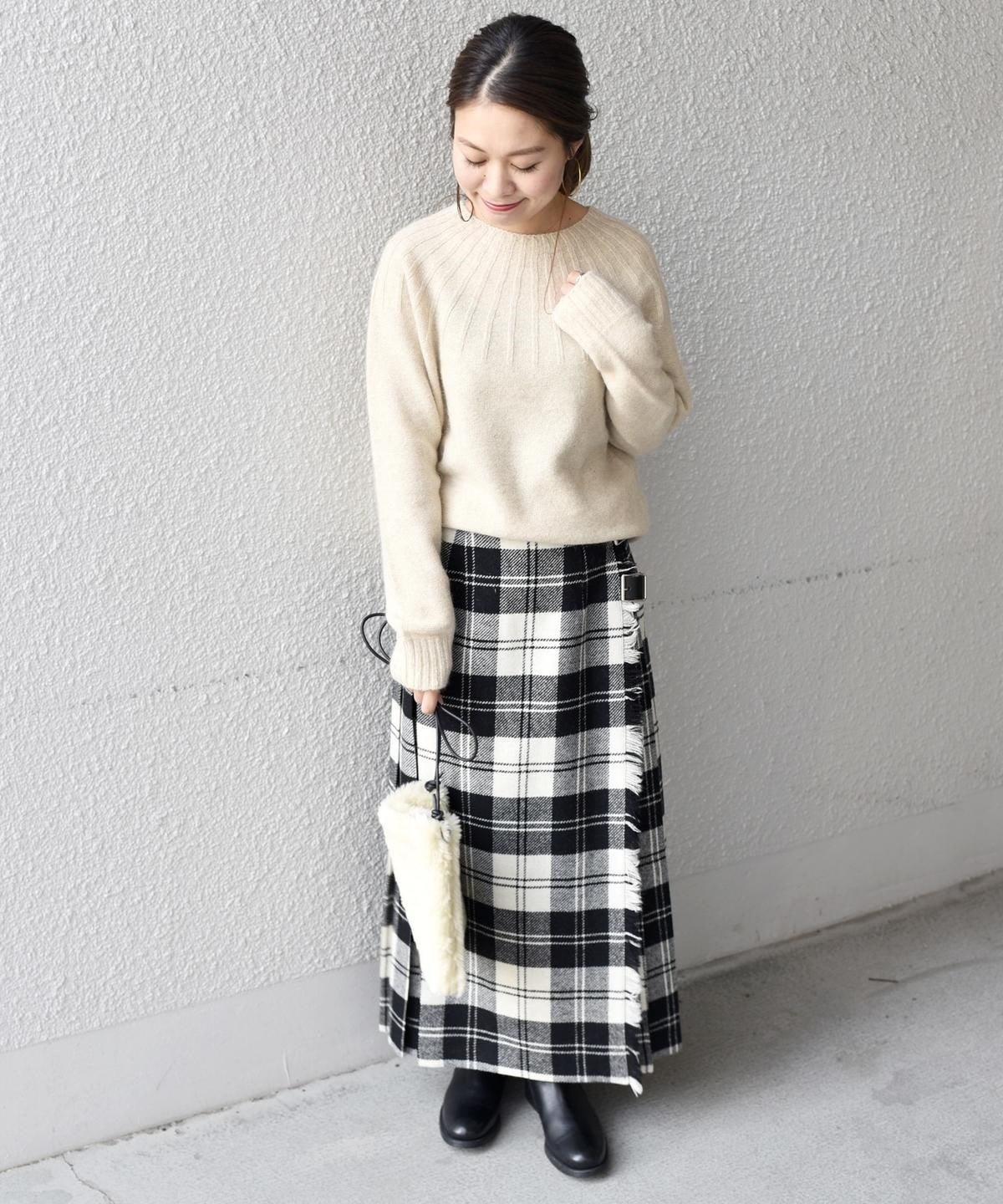 O'NEIL of DUBLIN:ヘビーツイードキルトスカート83