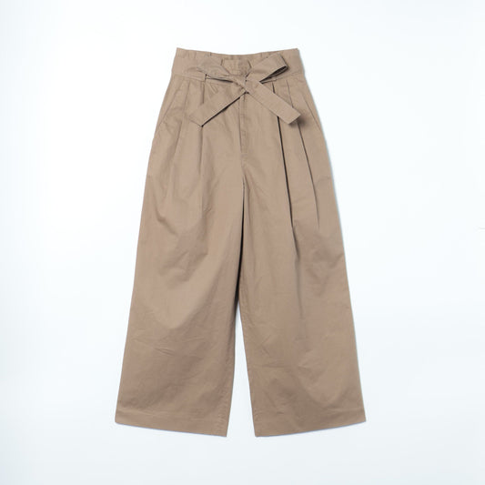 SHIPS:RIBBON BELTED 2TUCK WIDE PT