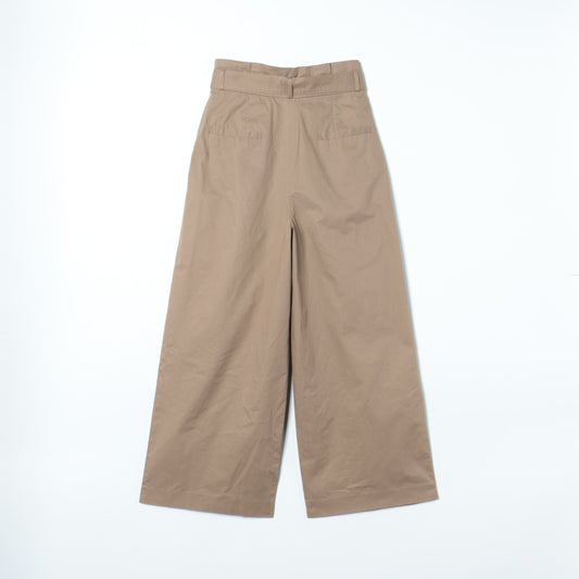 SHIPS:RIBBON BELTED 2TUCK WIDE PT