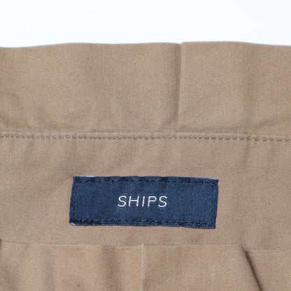 SHIPS:RIBBON BELTED 2TUCK WIDE PT