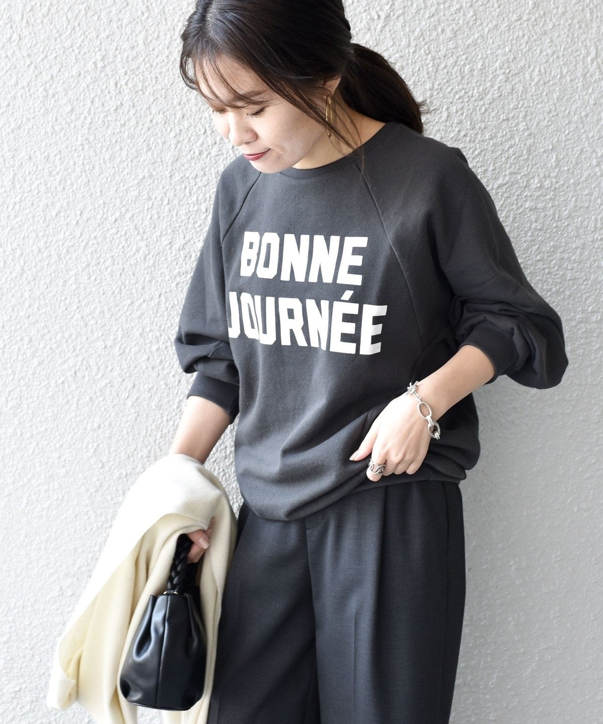 【SHIPS別注】RUSSELL ATHLETIC:ロゴスウェット2