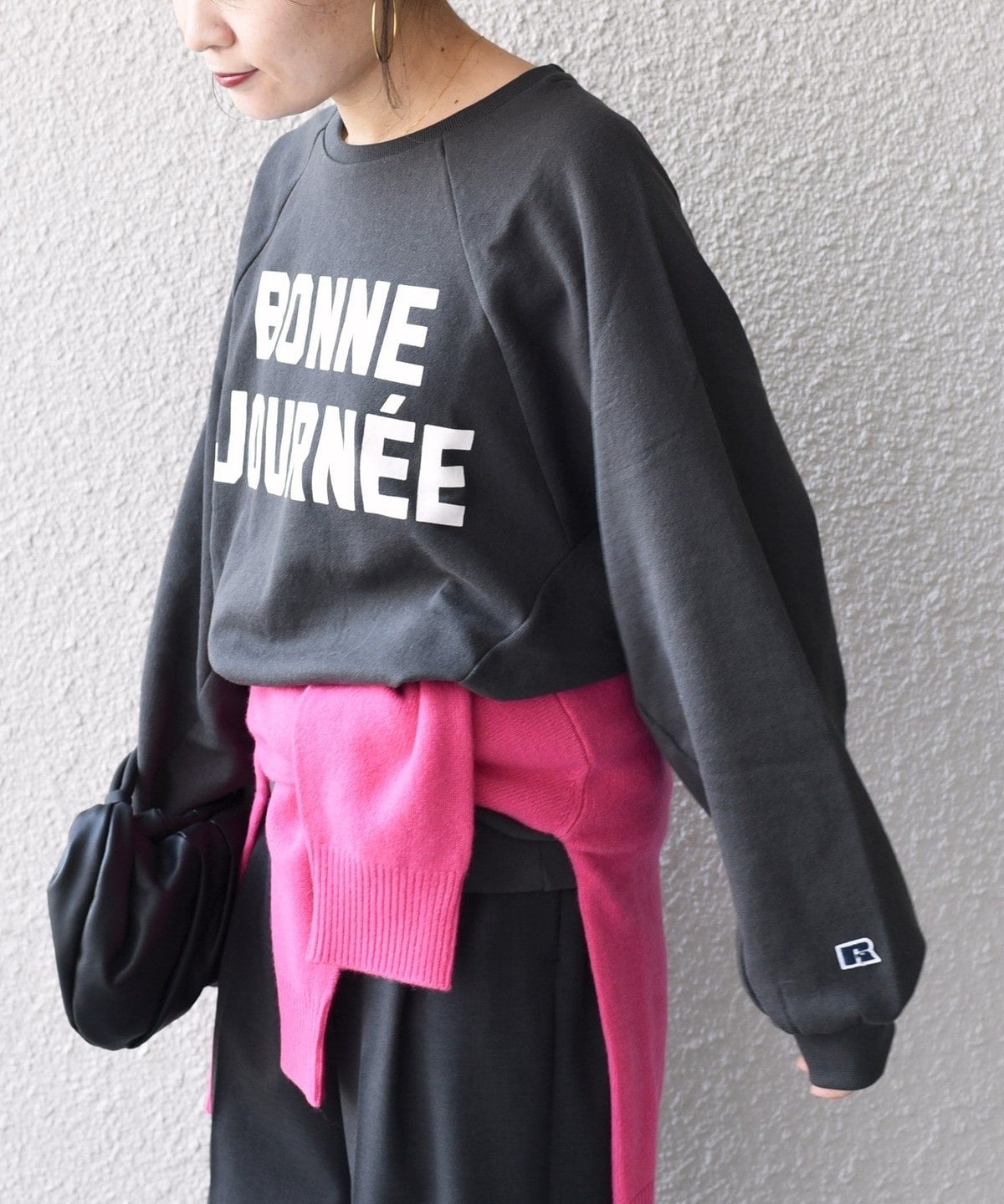 【SHIPS別注】RUSSELL ATHLETIC:ロゴスウェット2