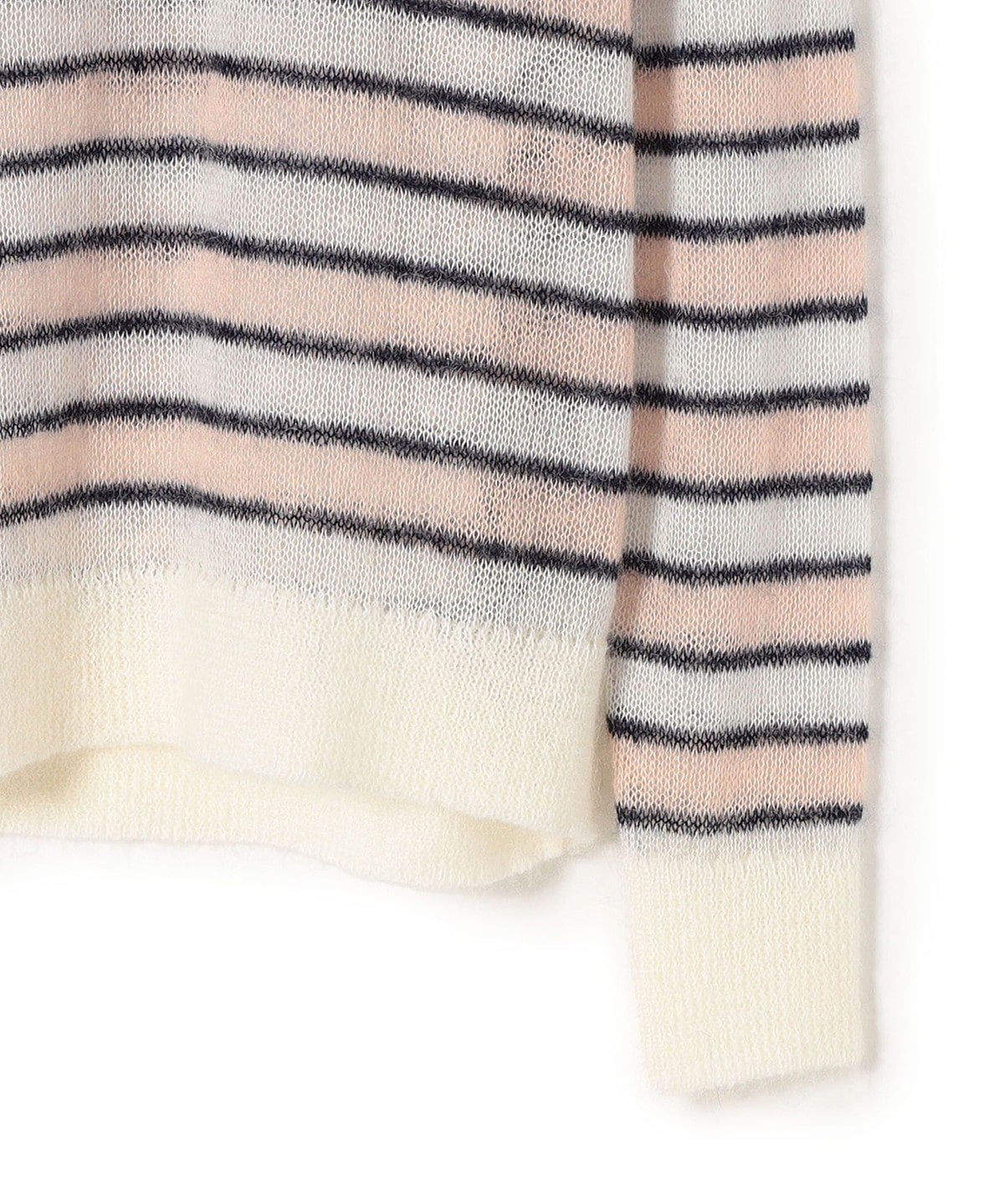 SHIPS Primary Navy Label:モヘヤニット