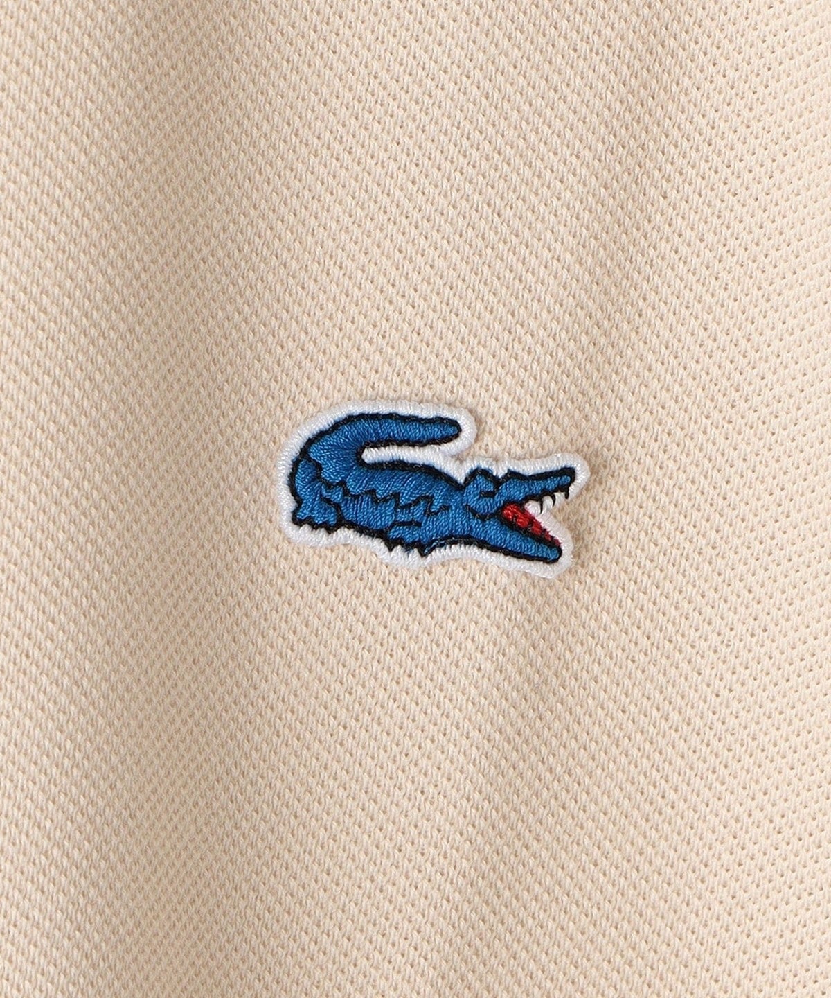 【SHIPS any別注】LACOSTE: PIQUE クルーネック Tシャツ