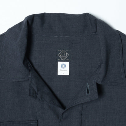 【Southwick別注】Post O'Alls: #1123 BDU-R / wool voile