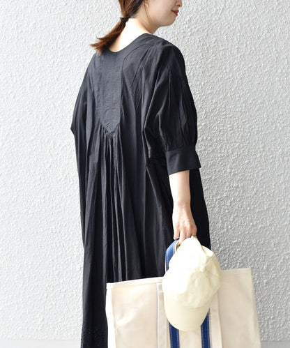 〈手洗い可能〉シフリーエンブロイダリーワンピース