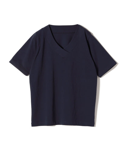 【WEB限定】〈ネックが選べる2サイズ展開〉オーガニックコットン バリエーションネック TEE