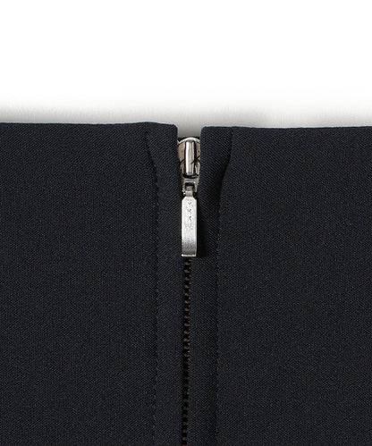 〈手洗い可能〉フロントジップストレッチタイトスカート