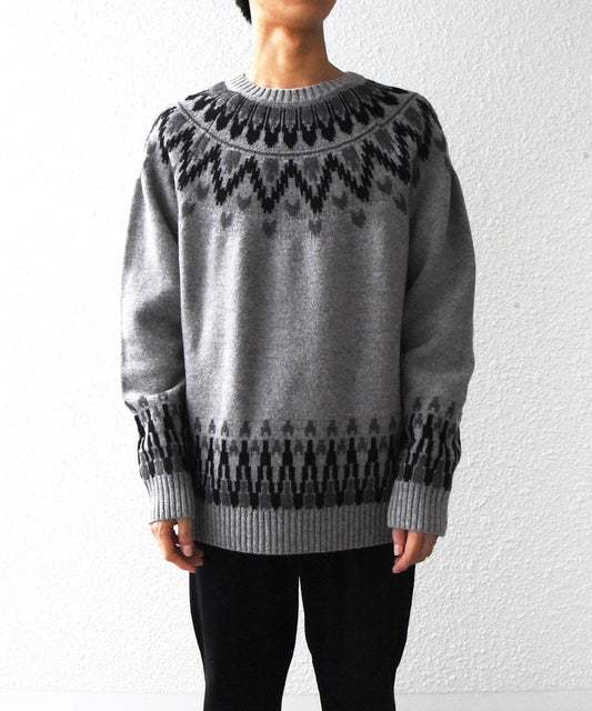 SHIPS any: <手洗い可能> ノルディック リラックス ニット