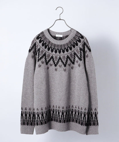 SHIPS any: ＜手洗い可能＞ ノルディック リラックス ニット