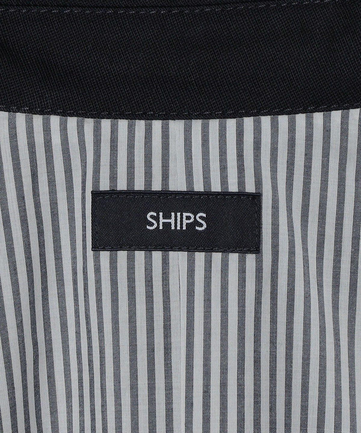 SHIPS: ミリタリークロス スタンドカラー ジャケット