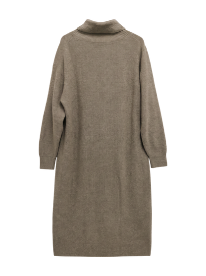 Khaju:フォックスブレンドタートルネックワンピース