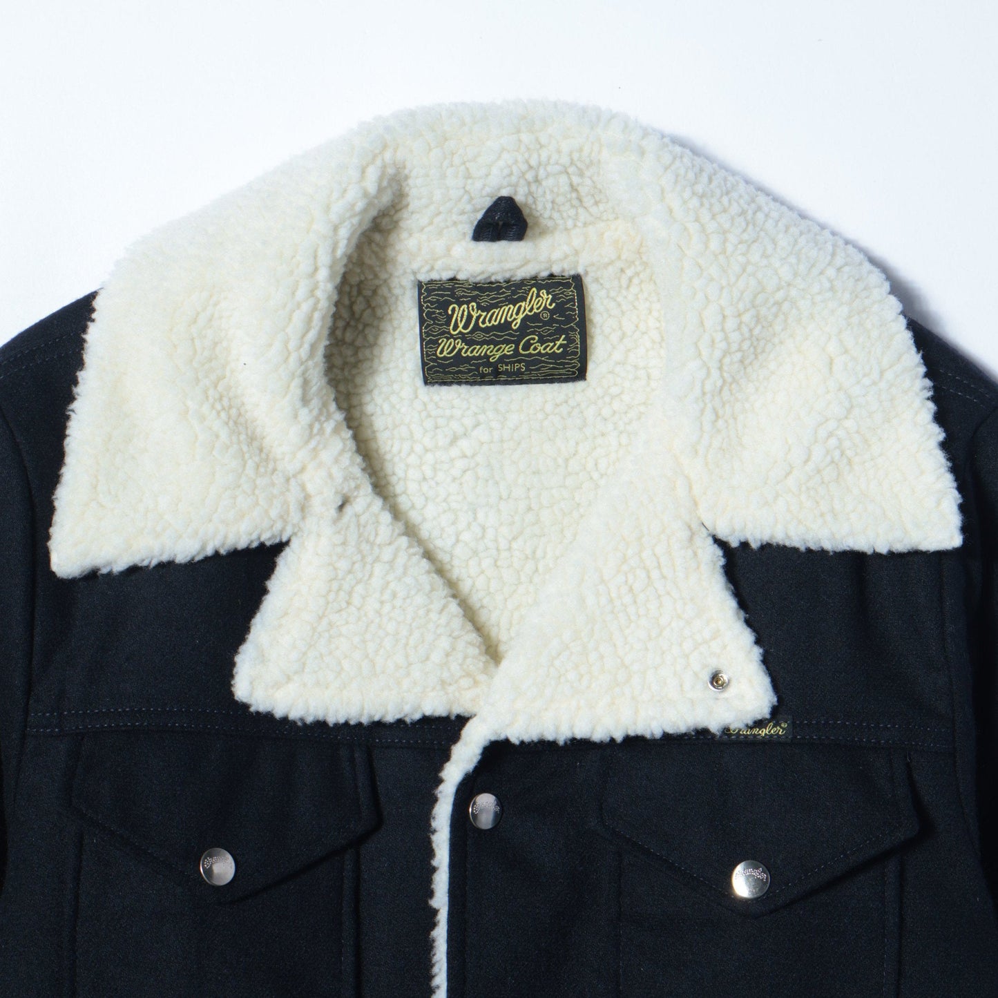 Wrangler: エクスクルーシブ WOOL ランチコート